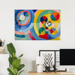 Poster Formas Circulares Robert Delaunay