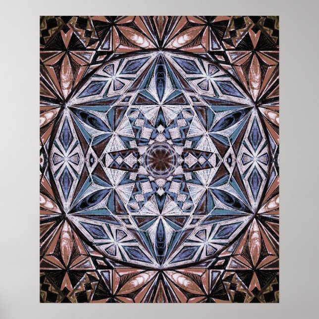 Poster Formas de Cristal (Frente)