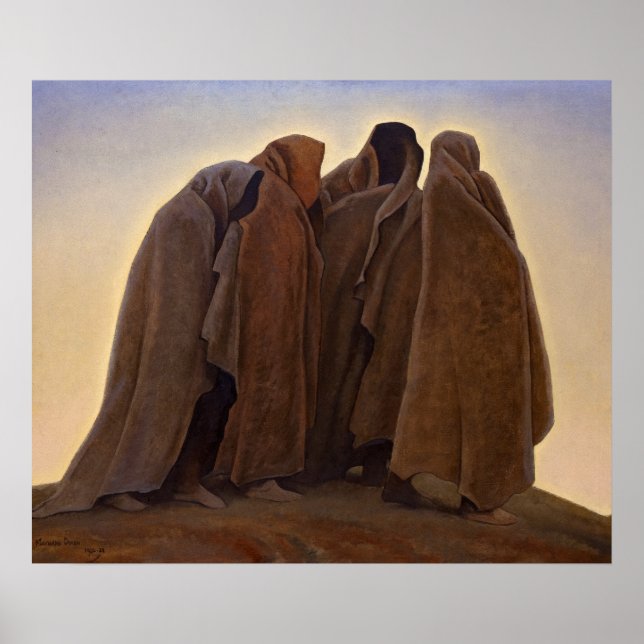 Poster Formas de Medo por Maynard Dixon (Frente)