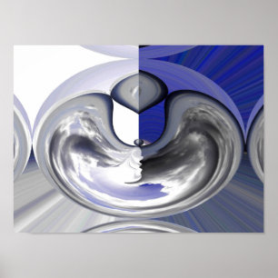 Poster Formas de Nuvem