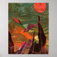 Formas de vida alienígena de "Aves-Fogo" do Sci-Fi