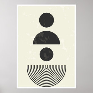 Poster Formas Geométricas de abstrato