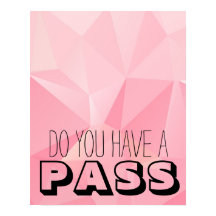 Formas Geométricas Rosa, VOCÊ TEM UM PASSO?