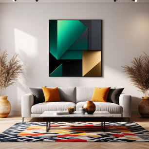 Poster Formas Minimalistas Abstratas Modernas
