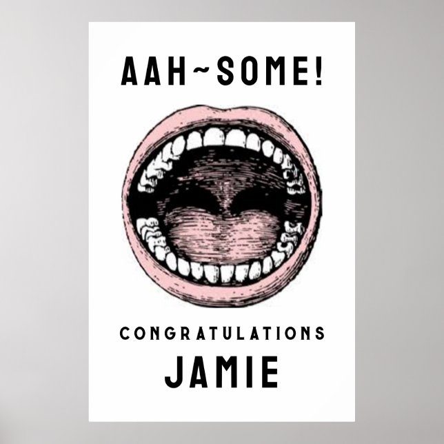 Pôster Formatação na Dental School (Frente)