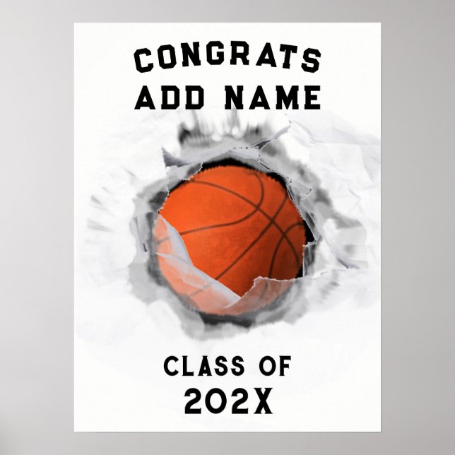 Poster Formatura de Basquete 2023 (Frente)