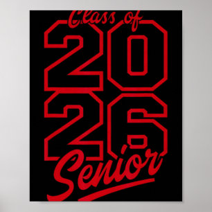 Poster Formatura do Ensino Médio da Turma de 2026