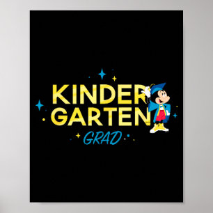 Poster formatura infantil 'graduado no jardim de infância