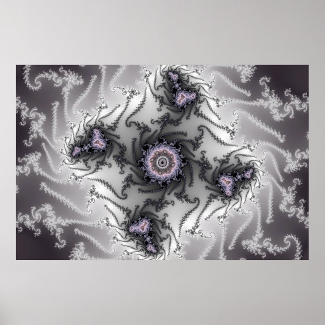 Pôster Formigas - Fractal (Frente)