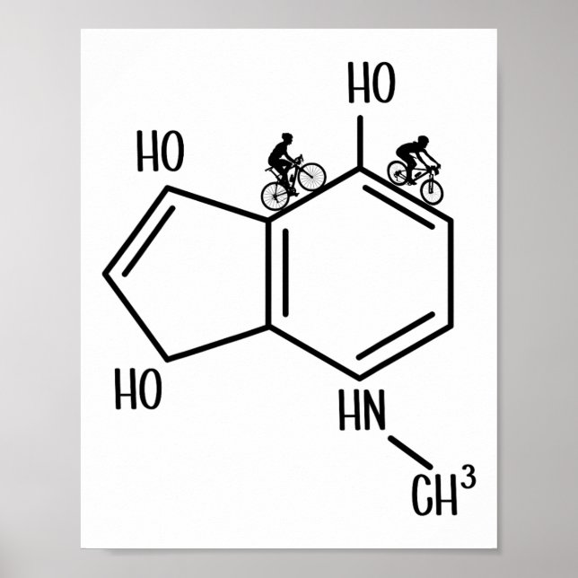 Poster Fórmula de Adrenalina de Bicicleta de Montanha Cic (Frente)
