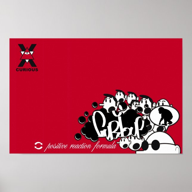 Poster fórmula de reação positiva (Frente)