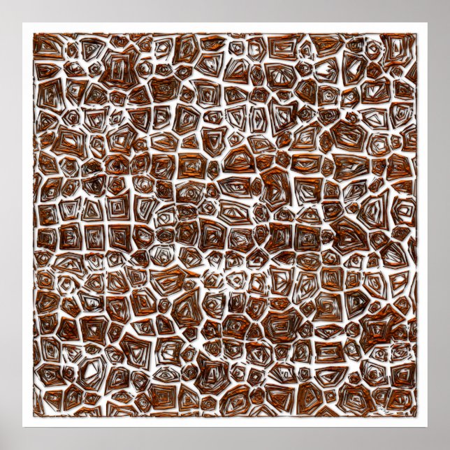 Pôster Formulário Através do Caos 1 (Frente)