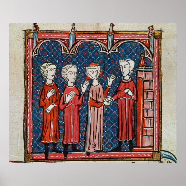 Poster Fornicação e Crime Cometido por um Padre (Frente)