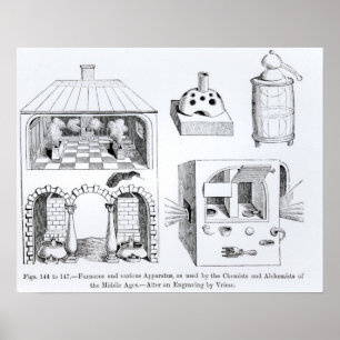 Pôster Fornos e diversos aparelhos