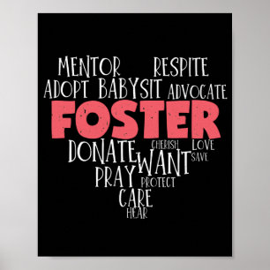 Poster Forster Pais Cuidam Da Adoção Do Atendimento