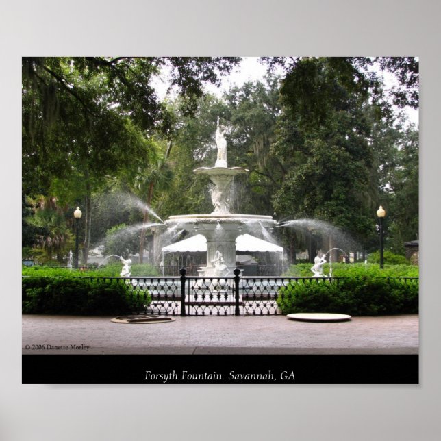 Poster Forsyth Fountain (Frente)