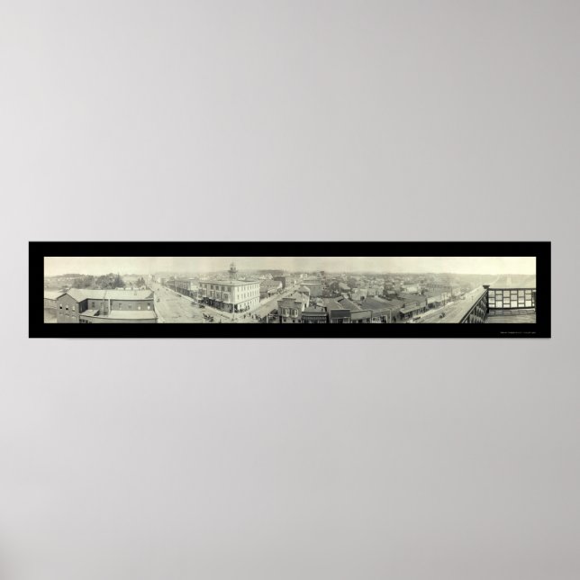 Pôster Fort Bragg, CA Foto 1911 (Frente)