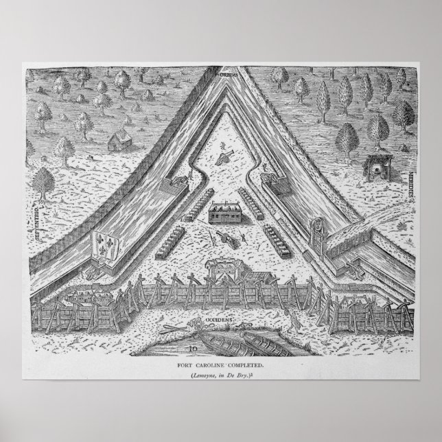 Poster Fort Caroline Concluída (Frente)