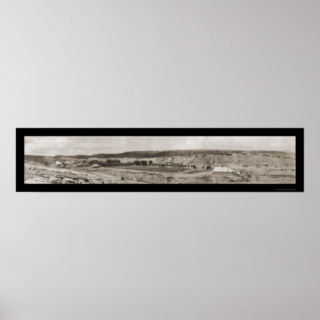 Poster Fort Defiance AZ Foto 1919 (Frente)