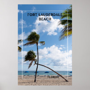 Poster Fort Lauderdale Beach