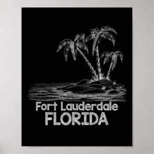 Poster Fort Lauderdale Family Vacation Cruise Shirt Flori