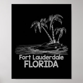 Poster Fort Lauderdale Family Vacation Cruise Shirt Flori