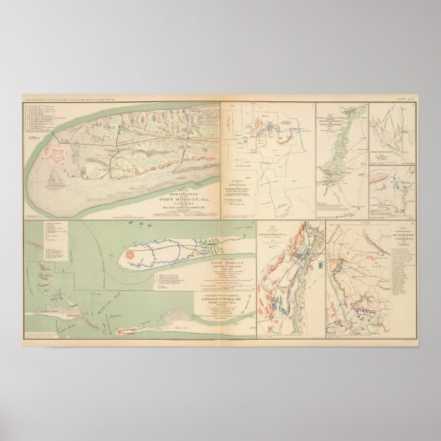 Pôster Fort Morgan, Ala (Frente)