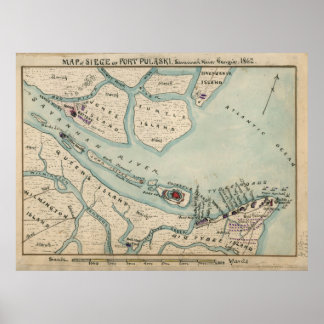 Pôster Fort Pulaski