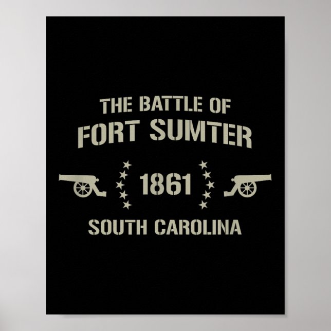 Poster Fort Sumter (Frente)