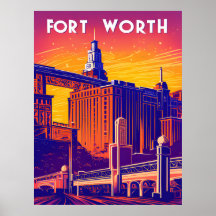 Fort Worth, Cidade em Cores Vibrantes, Viagem