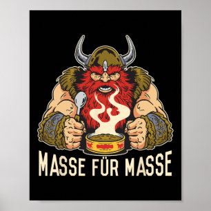 Poster Fortalecimento m para M' Viking Biceps Workout F