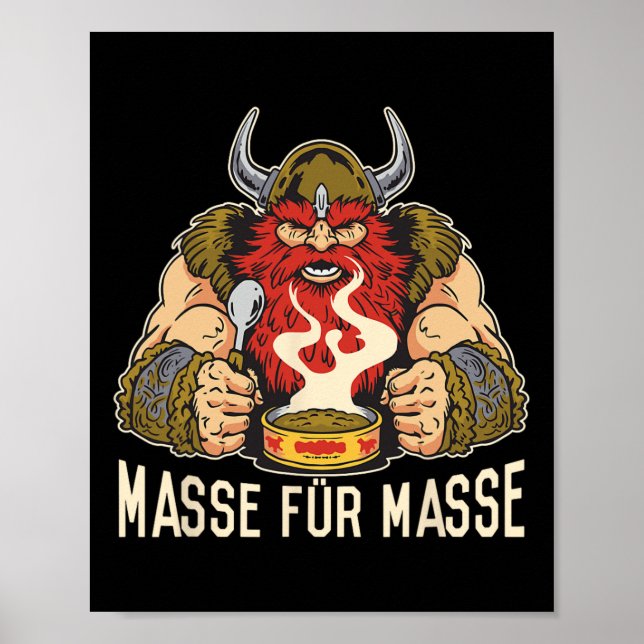 Poster Fortalecimento m para M' Viking Biceps Workout F (Frente)