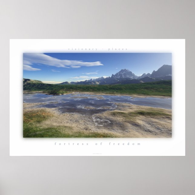 Poster fortaleza da liberdade (Frente)