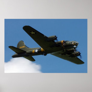 Pôster Fortaleza do vôo B-17