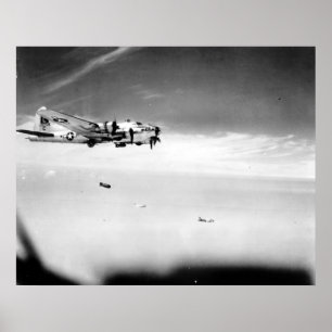 Pôster Fortaleza do vôo B-17