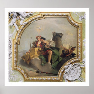 Pôster Fortaleza e justiça, 'do Sala Capitolare