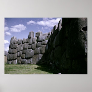 Pôster Fortaleza Incan de Sacsahuman
