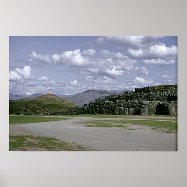 Pôster Fortaleza Sacsahuman incca (Frente)