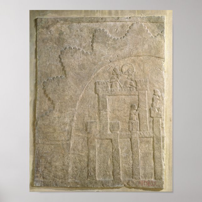 Pôster Fortaleza sob cerco, de Nimrud, Iraque (Frente)