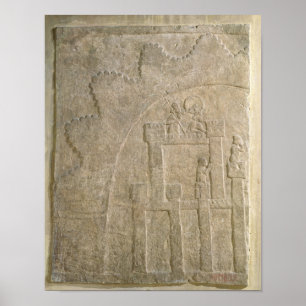 Pôster Fortaleza sob o cerco, de Nimrud, Iraque