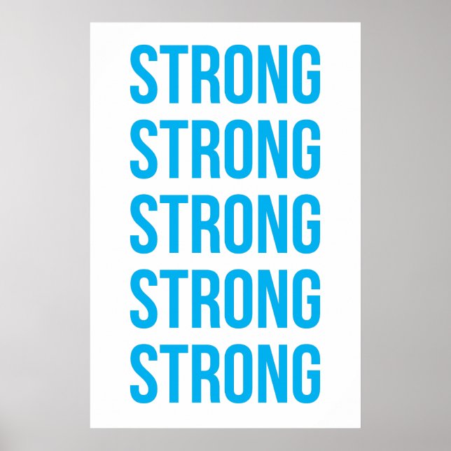 Poster forte (Frente)