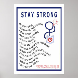 Poster forte da estada