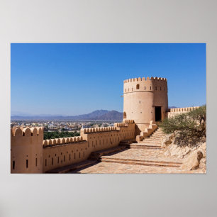 Poster Forte de Nakhl, Omã