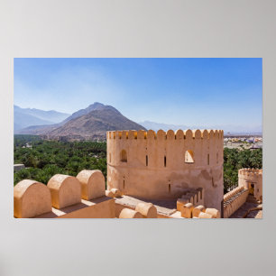 Poster Forte de Nakhl, Omã