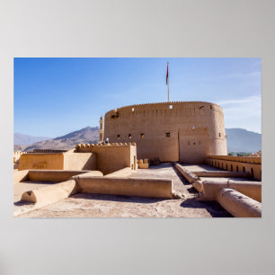 Poster Forte de Nizwa em Nizwa, Omã