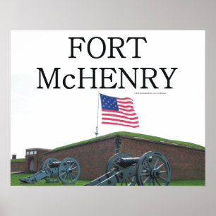 Pôster Forte McHenry de ABH