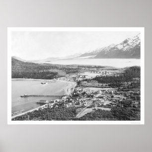 Poster Forte Seward 1912 de Haines Alaska