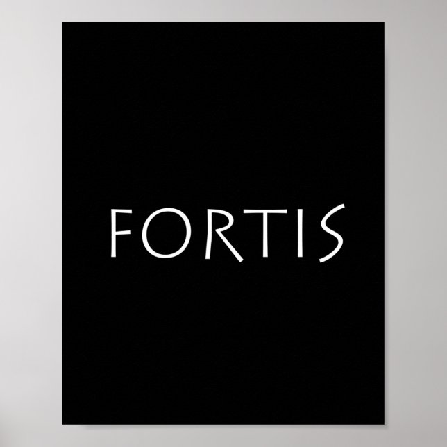 Poster Fortis (Frente)