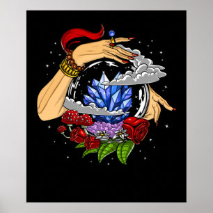 Poster Fortune Teller Crystal Ball