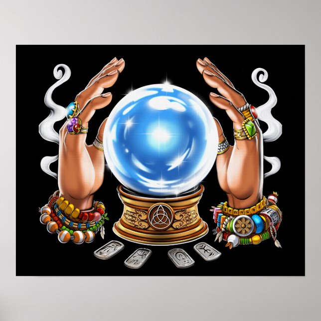 Poster Fortune Teller Crystal Ball (Frente)